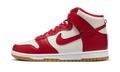 Nike Dunk High Sail Gym Red Gum