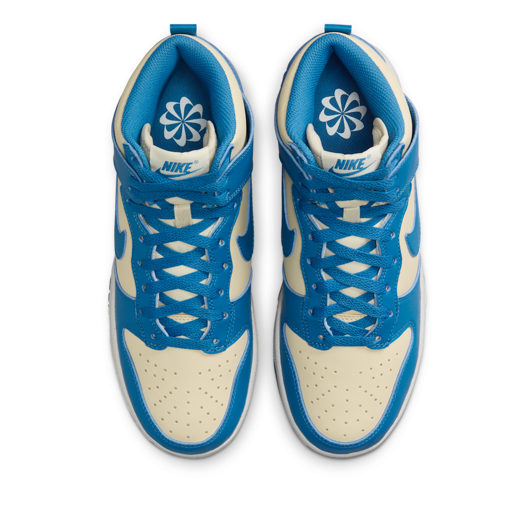 Nike Dunk High Next Nature Light Khaki Star Blue - Sneak