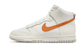 Nike Dunk High White Magma Orange