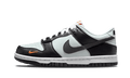 Nike Dunk Low Black Bright Mandarin Mini Swoosh