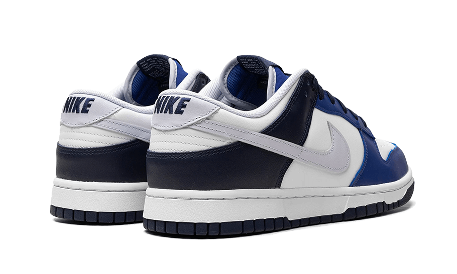 Nike Dunk Low Game Royal Navy, White/Football Grey/Game Royal/Midnight Navy (FQ8826-100)