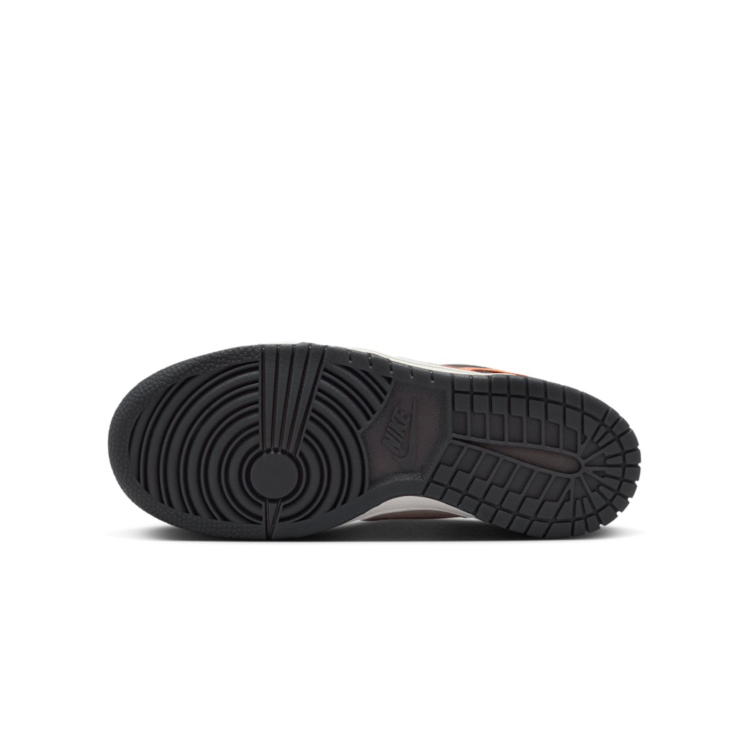 Nike Dunk Low Medium Grey Black Orange Peel - Sneak