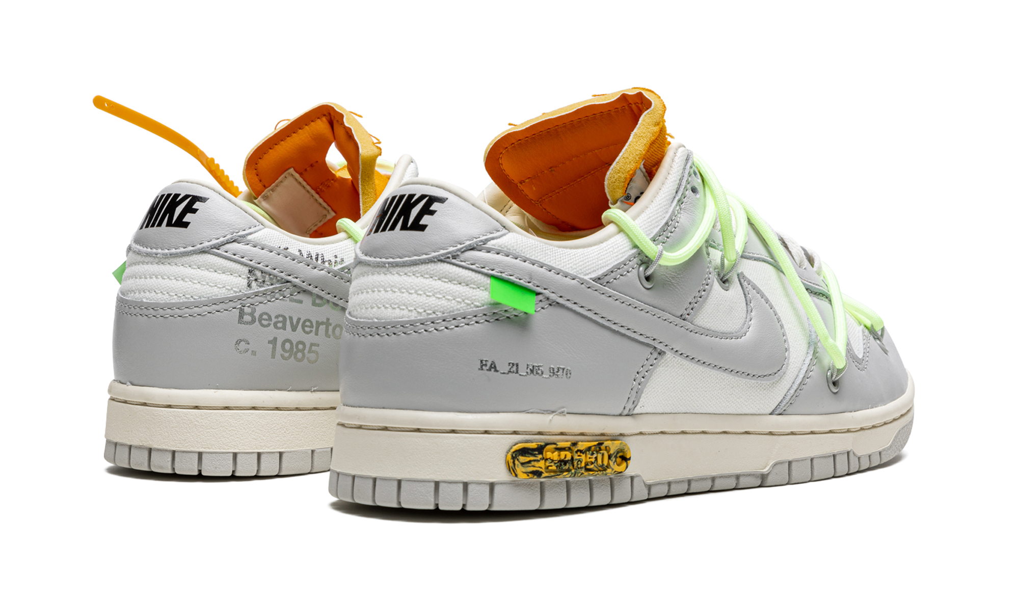 Nike Dunk Low Off-White Lot 43