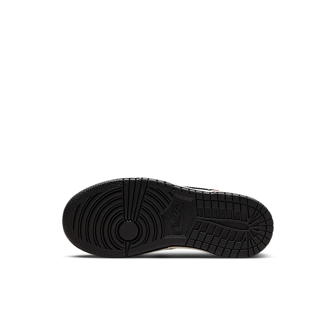 Nike Dunk Low Patent (2022) (PS), Orange/White/Black (DH9756-003)