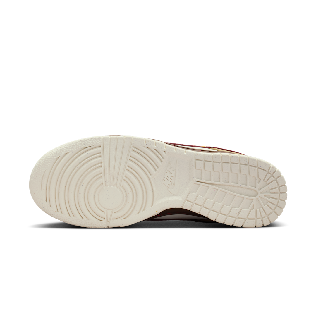 Nike Dunk Low Retro Khaki Team Red Pearl White - Sneak