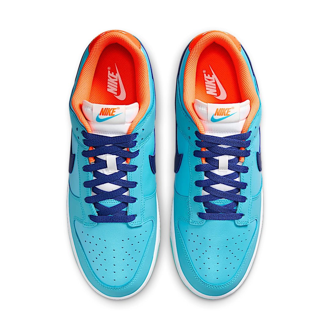 Nike Dunk Low SE Baltic Blue Total Orange, Baltic Blue/Deep Royal Blue/Total Orange/White (HQ1538-416)