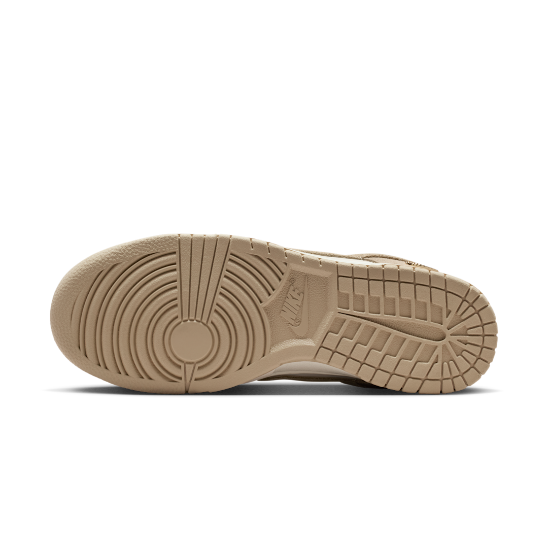 Nike Dunk Low Sail Metallic Gold Linen - Sneak