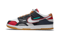 Nike Dunk Low Scrap Black Grey University Red