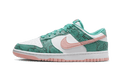 Nike Dunk Low Snakeskin Washed Teal Bleached Coral