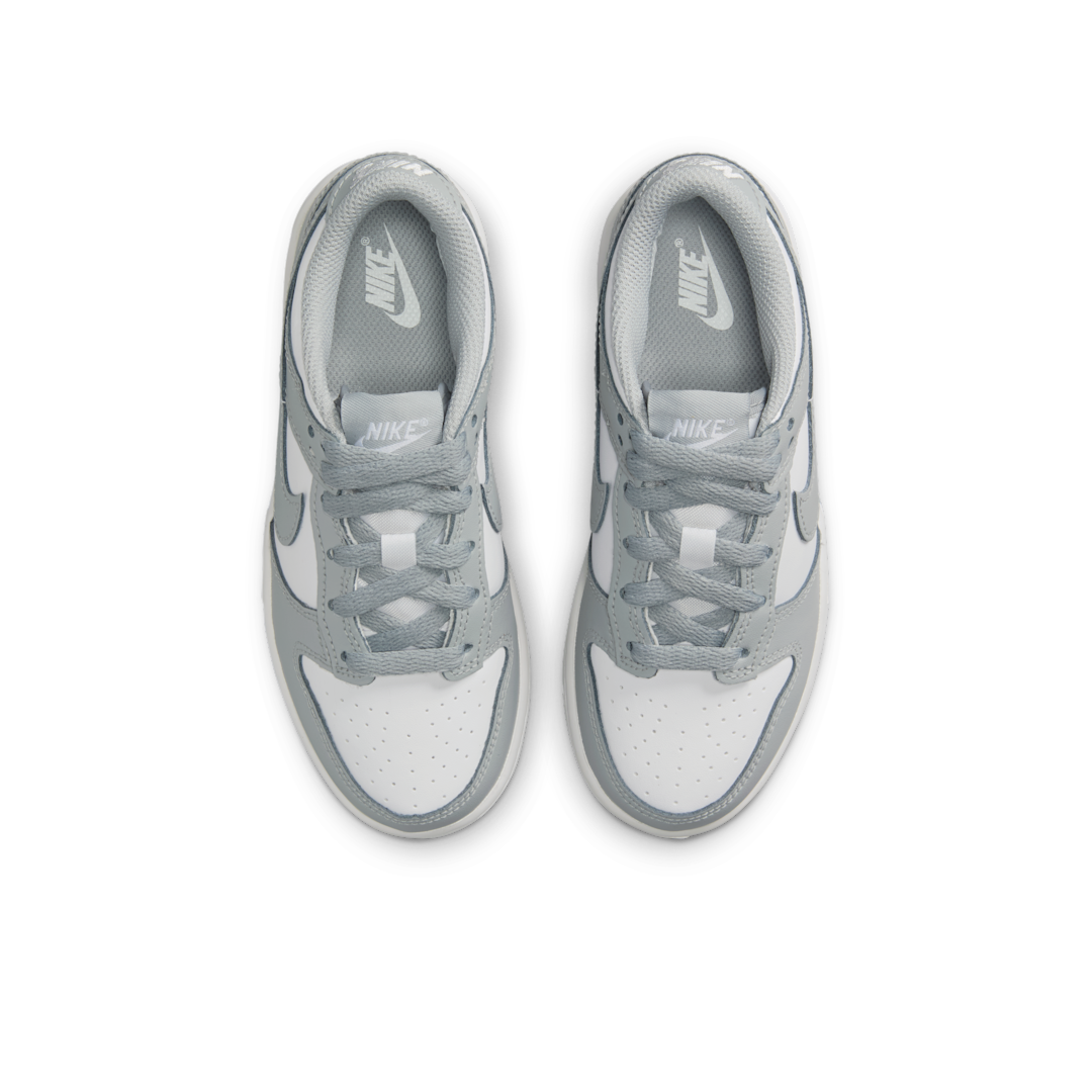 Nike Dunk Low White Light Smoke Grey (PS) - Sneak