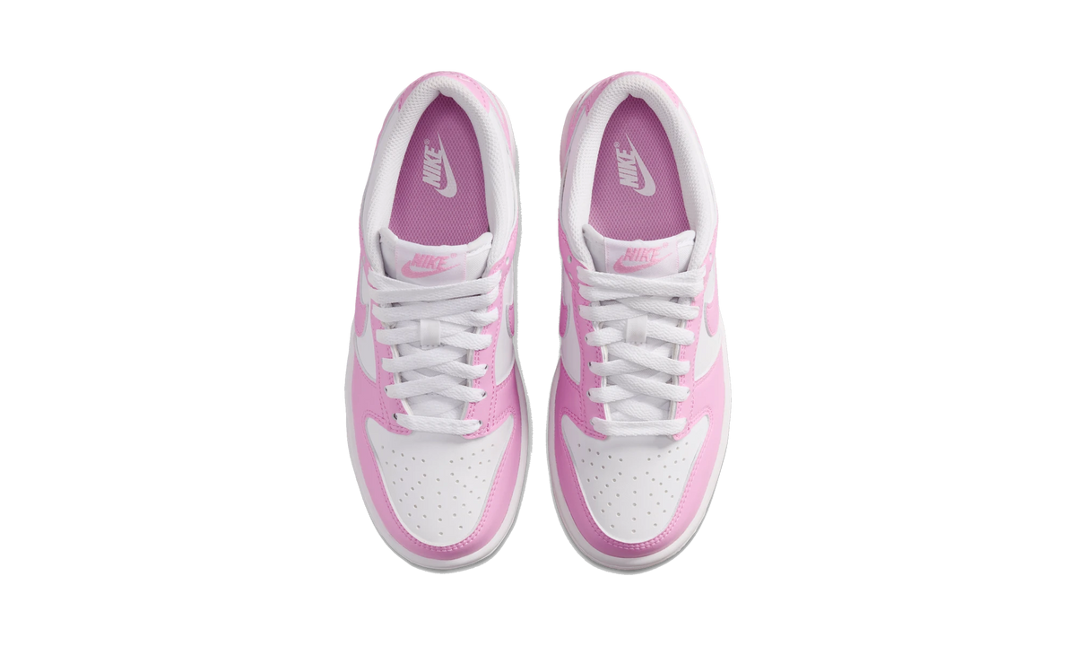 Nike Dunk Low White Pink Rise