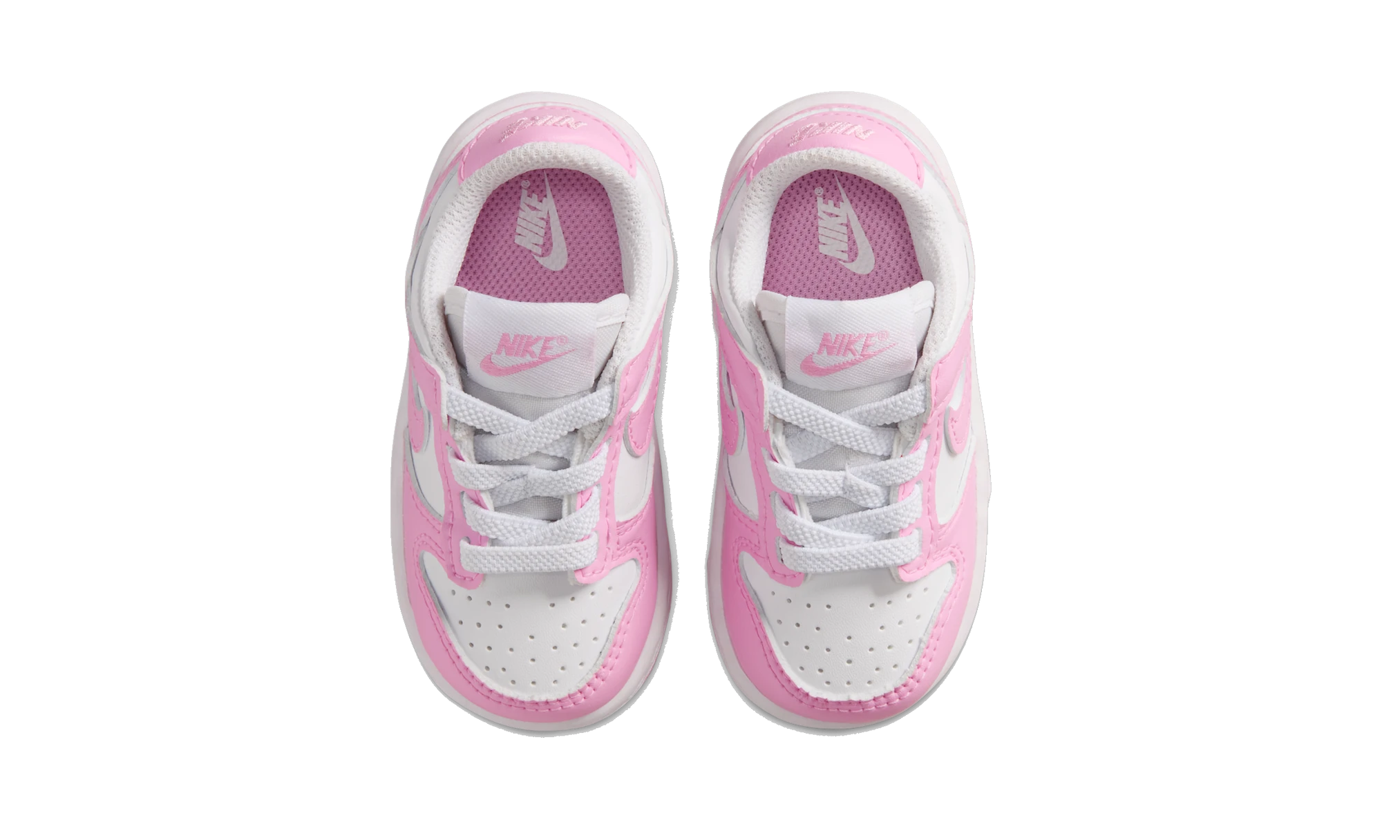 Nike Dunk Low White Pink Rise (TD)
