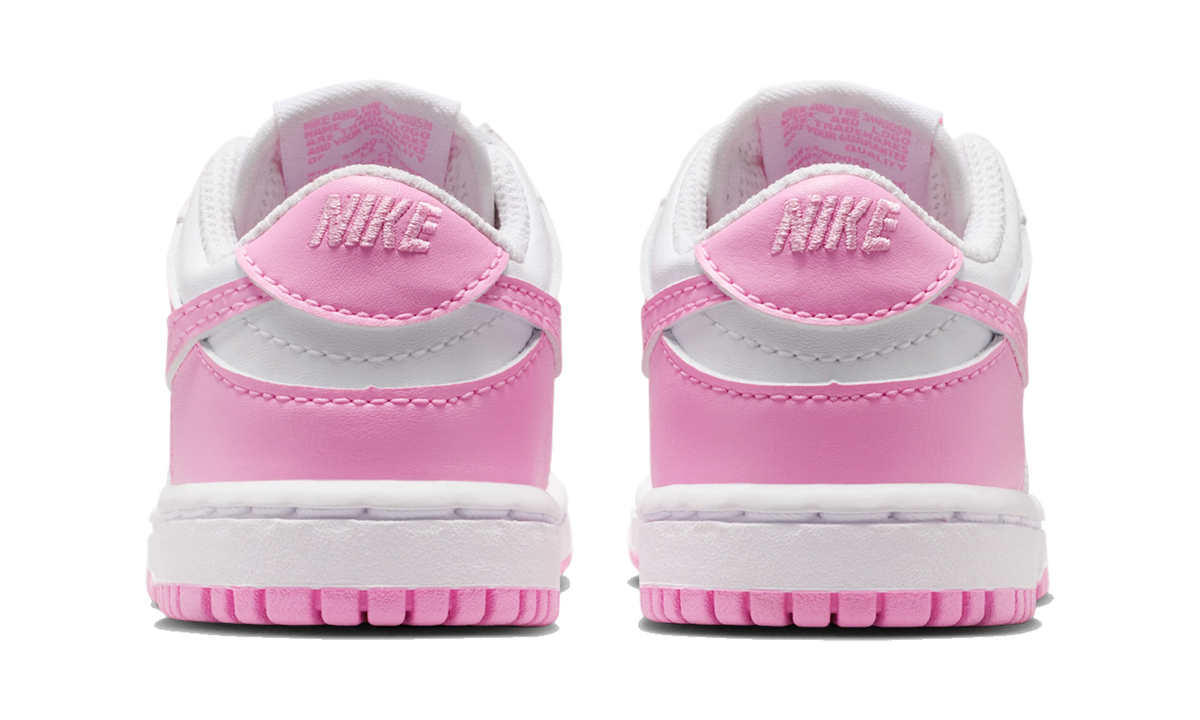 Nike Dunk Low White Pink Rise (TD)