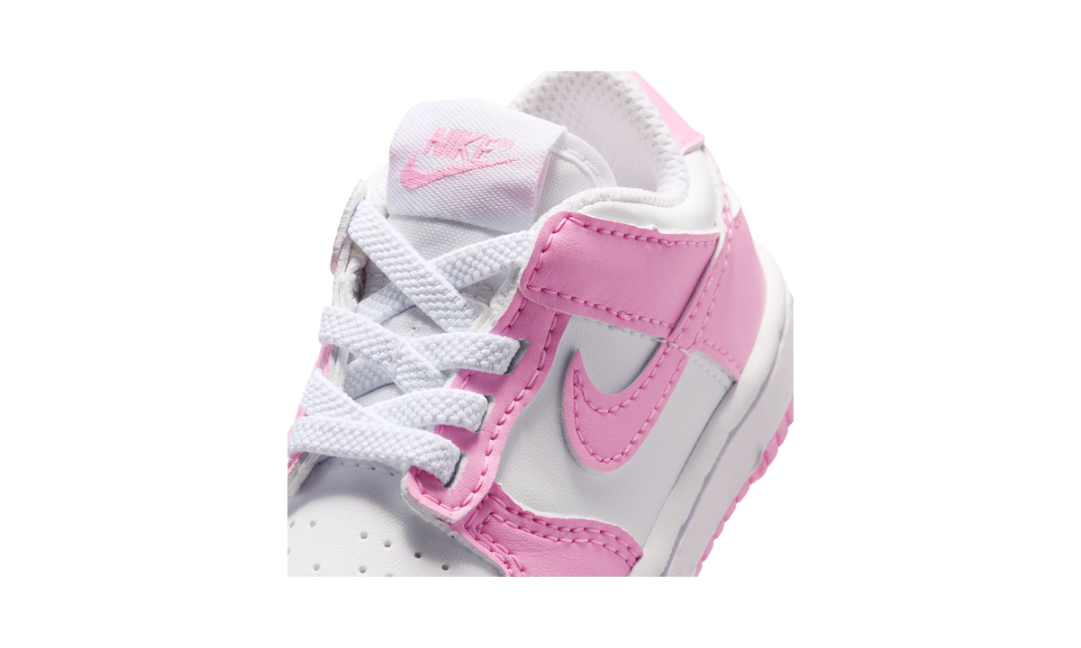 Nike Dunk Low White Pink Rise (TD)