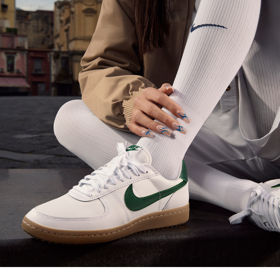 Nike Field General White Gum Dark Brown Gorge Green - Sneak