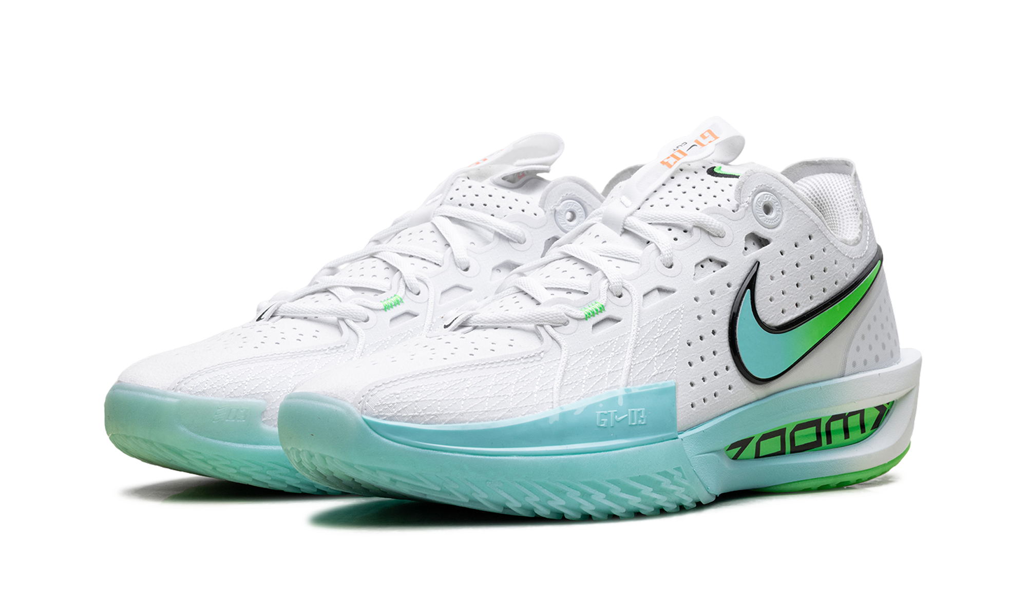 Nike GT Cut 3 White Bleached Turquoise