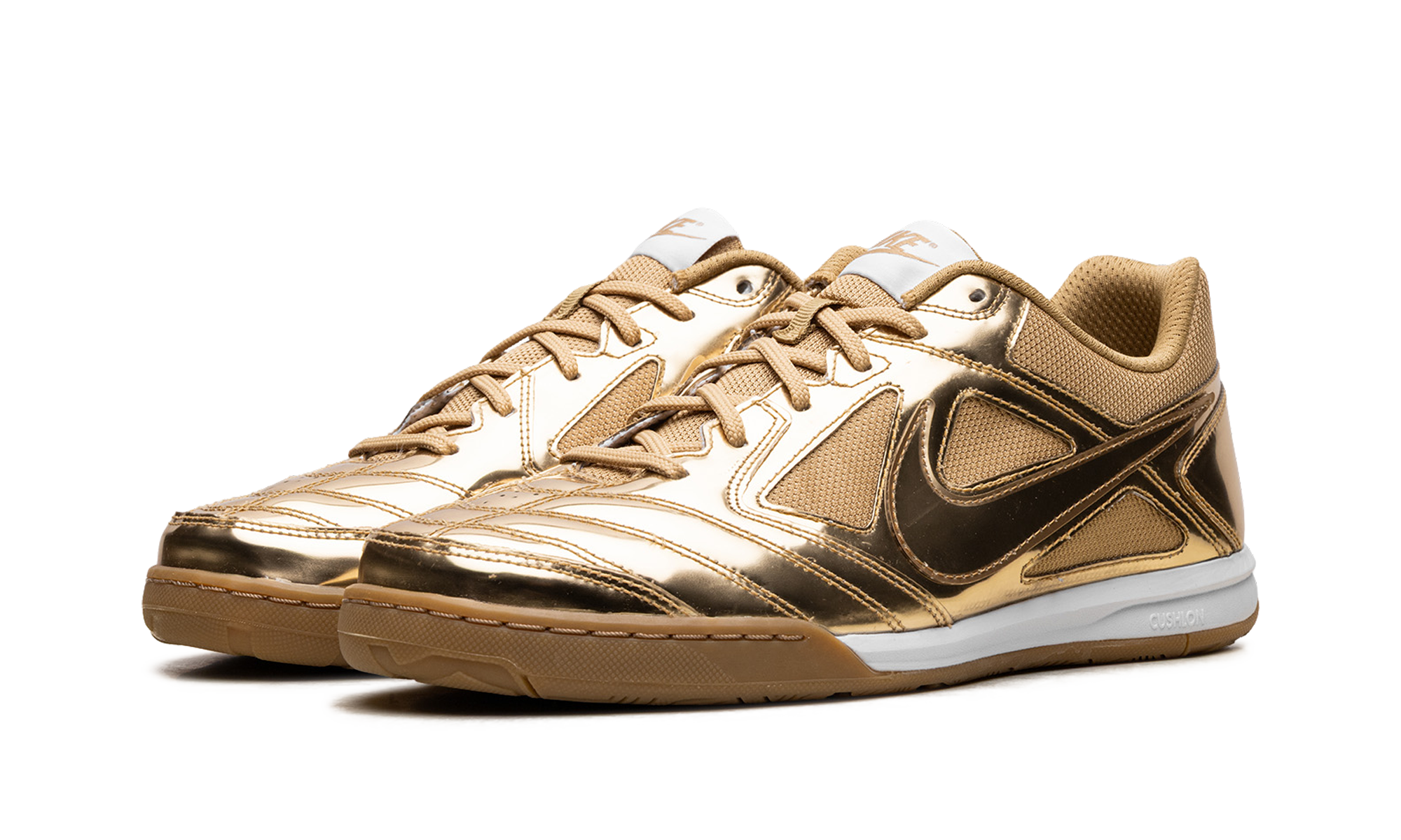 Nike Gato LV8 Metallic Gold White Gum Light Brown