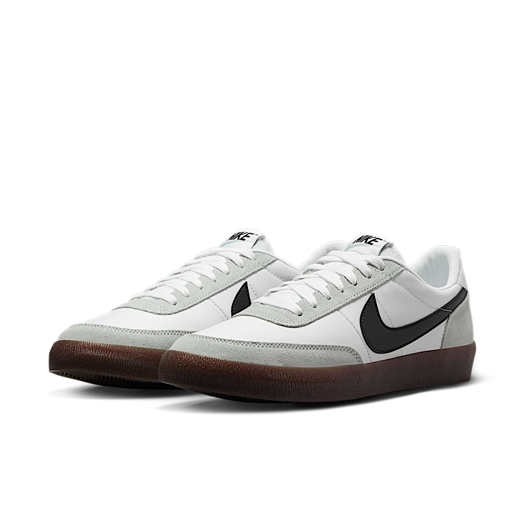 Nike Killshot 2 Leather White Black Gum Dark Brown, White/Light Silver/Gum Dark Brown/Black (HF1054-100)
