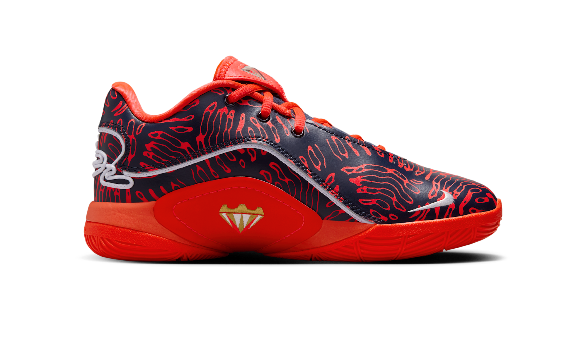Nike LeBron 22 Bright Crimson Obsidian