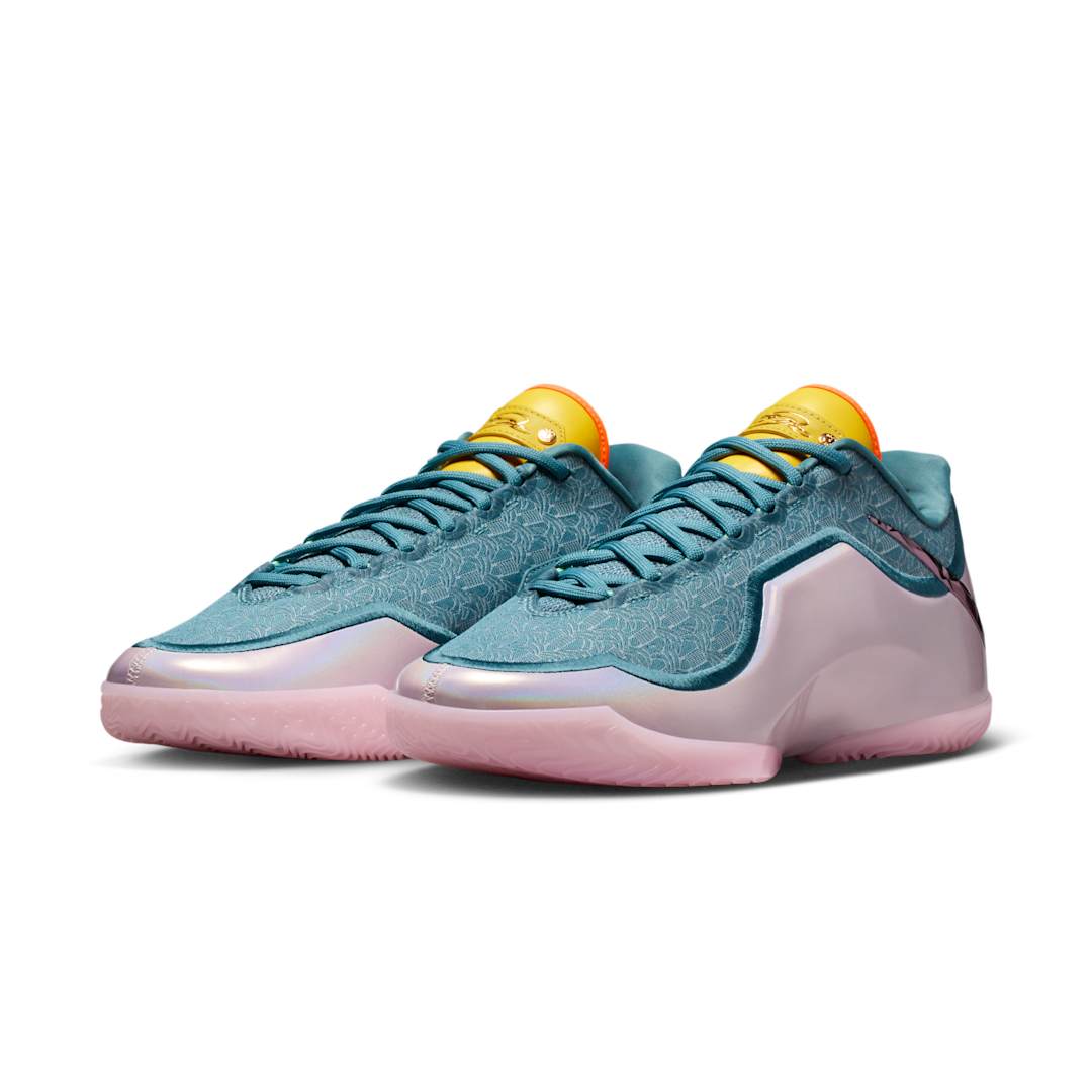 Nike LeBron 23 Miami Twice (Translucent Outsole), Smokey Blue/Multi-Color/Lightening/Total Orange/Mint Foam (IH1513-001)