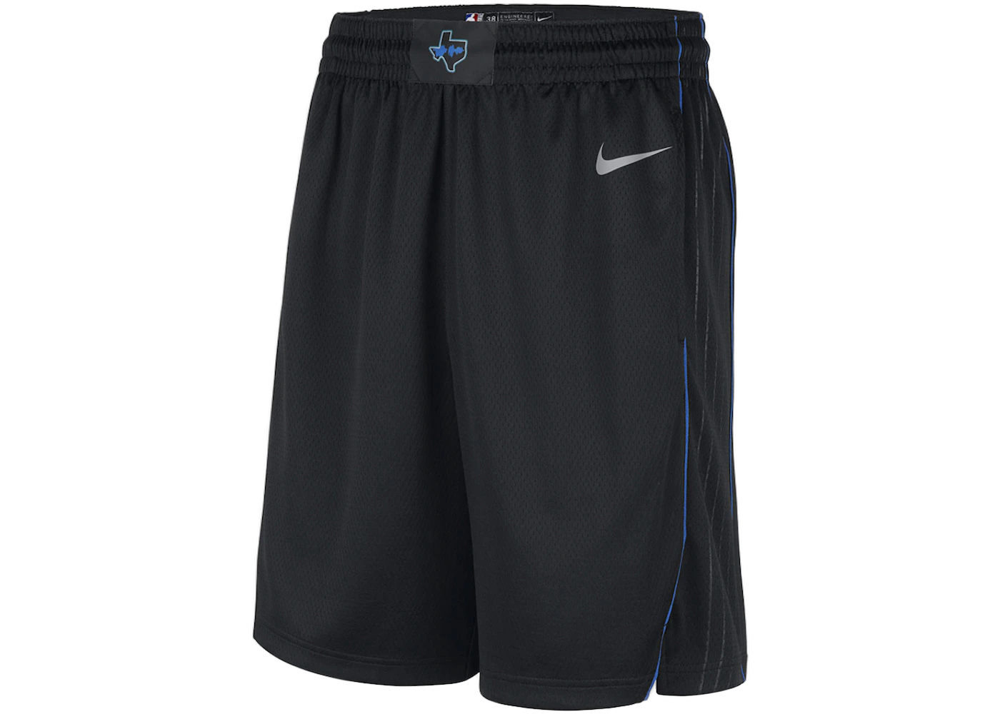 Nike NBA Dallas Mavericks Swingman City Edition Dri-Fit Shorts Black