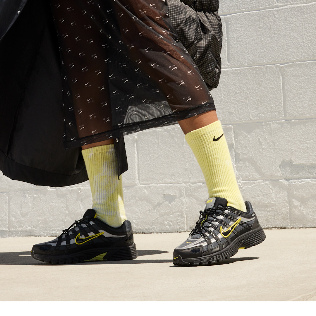 Nike P-6000 Anthracite High Voltage, Anthracite/High Voltage/Metallic Silver/Black (FV0943-001)