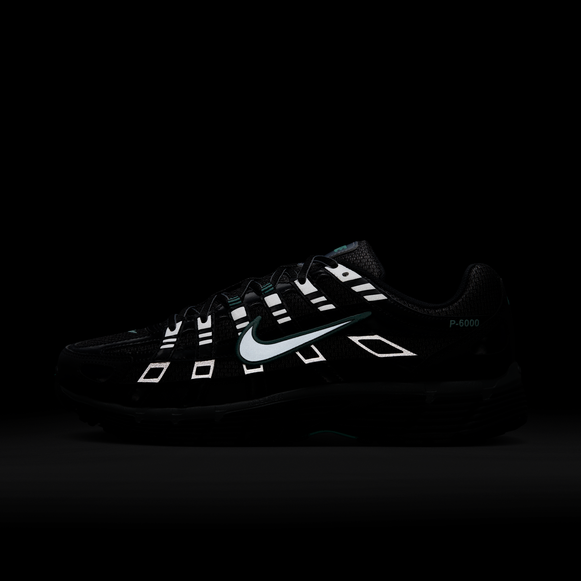 Nike P-6000 Black Hyper Turquoise Cool Grey