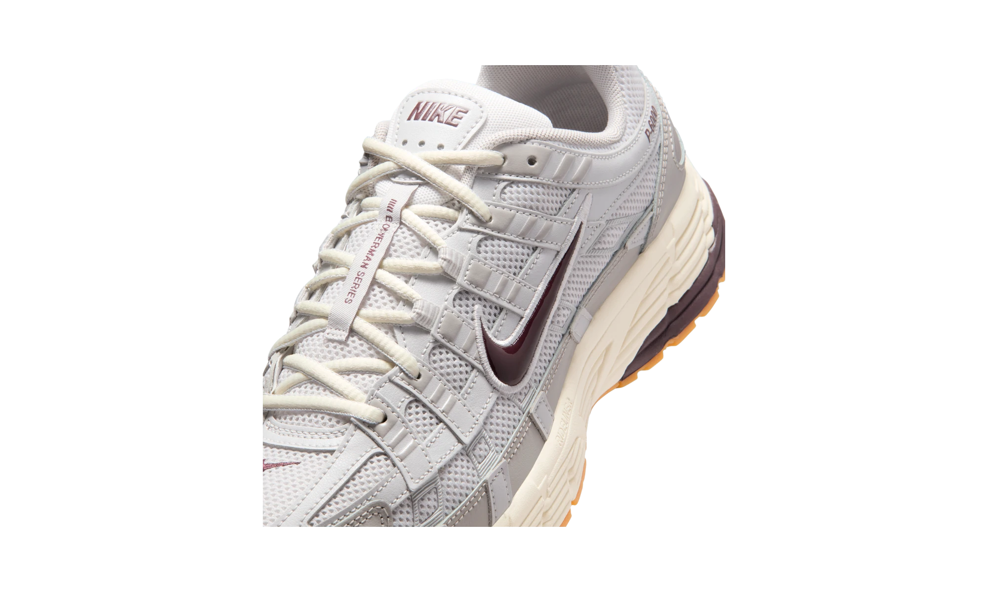 Nike P-6000 College Grey Burgundy Crush