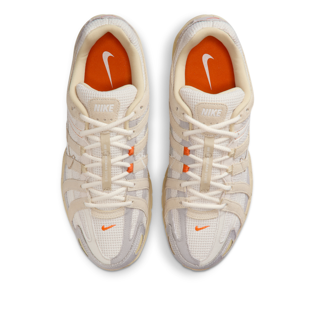 Nike P-6000 College Grey Khaki Safety Orange, College Gray/Khaki/Team Gold/Light Ivory/Safety Orange/Light Mahogany Brown (IM6648-009)