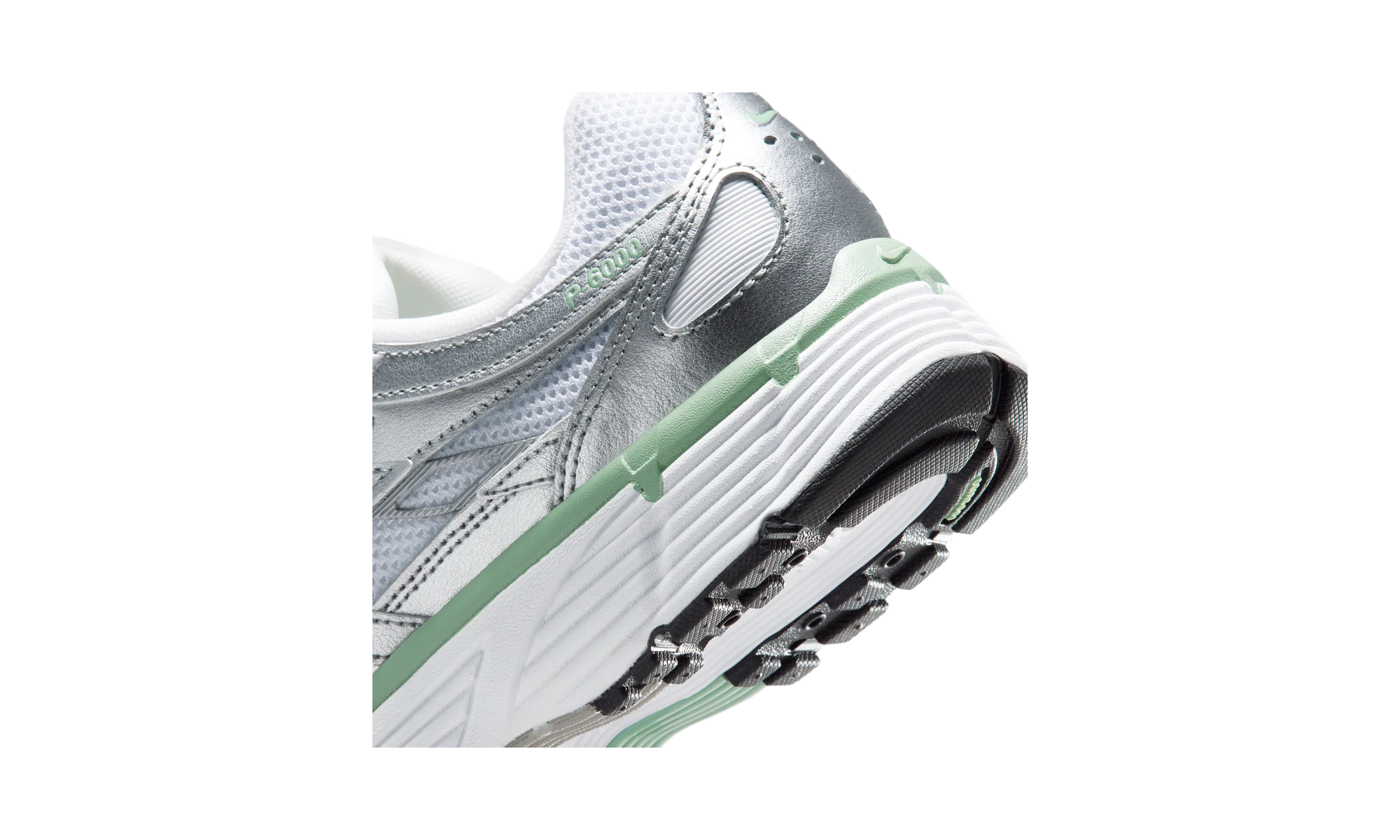 Nike P-6000 Metallic Silver White Steam