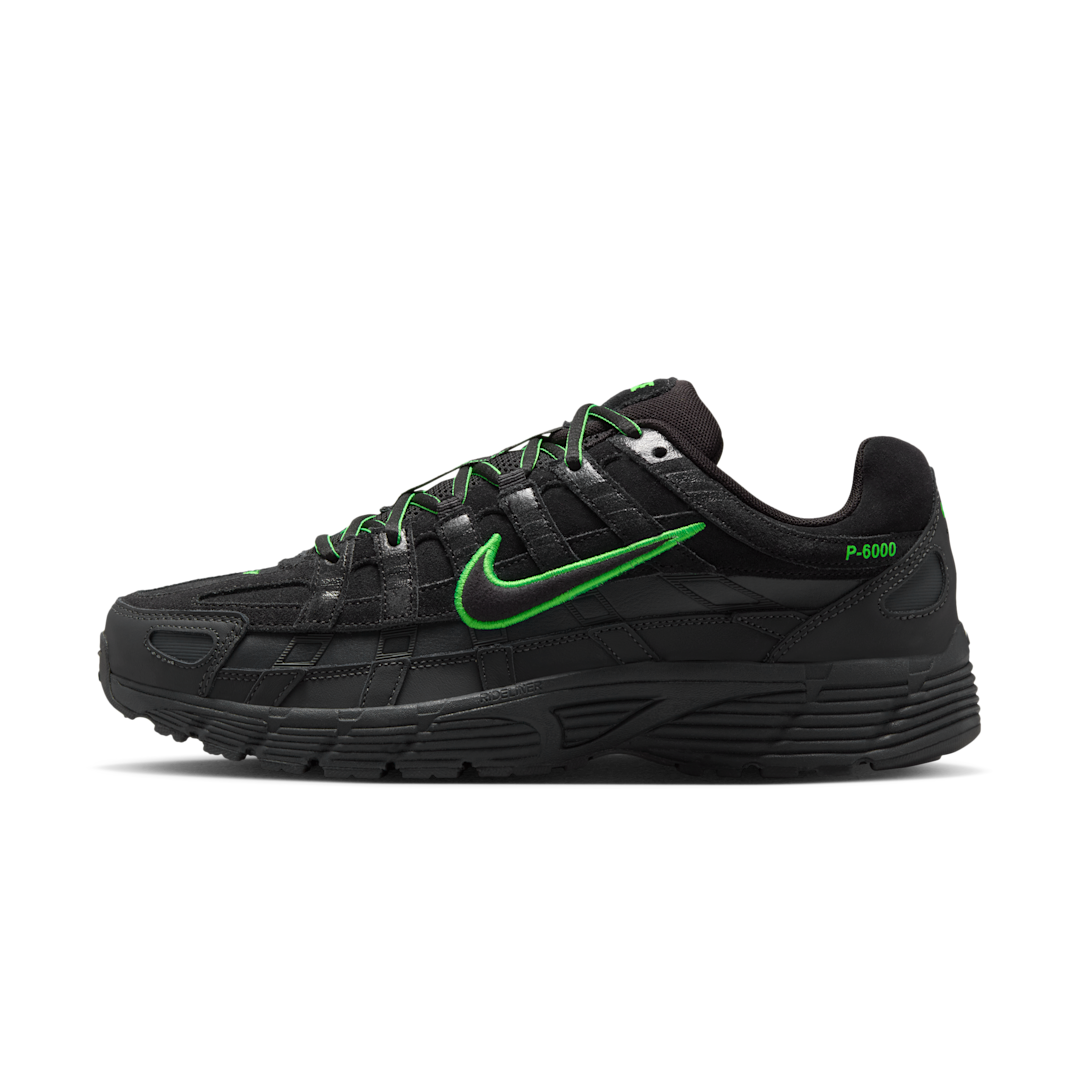 Nike P-6000 PRM Black Green Strike