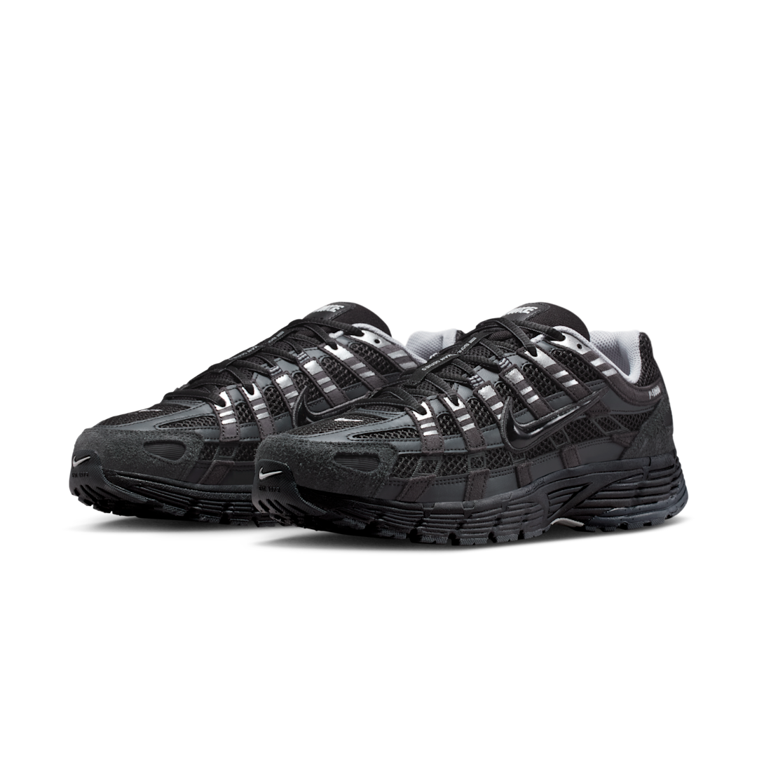 Nike P-6000 Suede Anthracite Metallic Silver