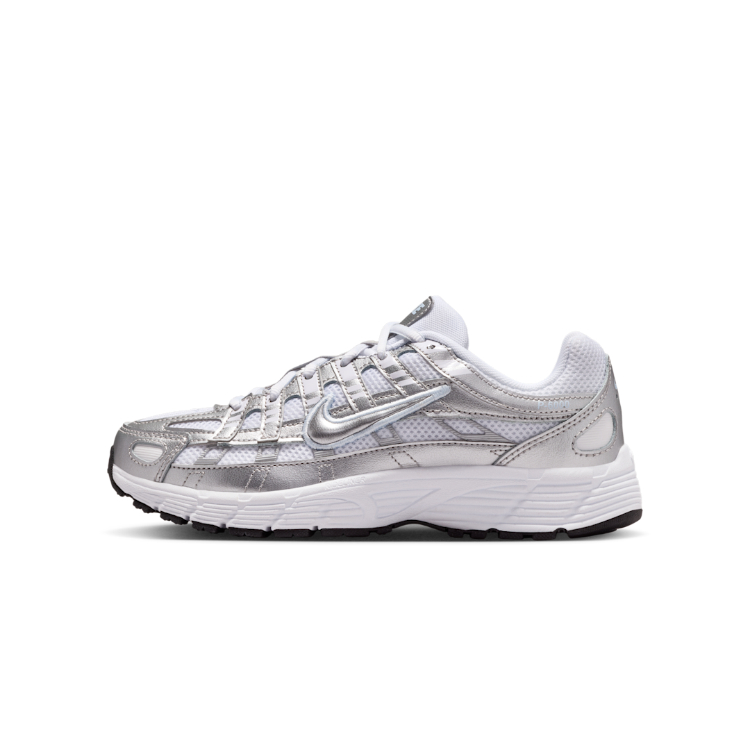 Nike P-6000 White Metallic Silver, White/Blue Tint/Black/Metallic Silver (HV5064-101)