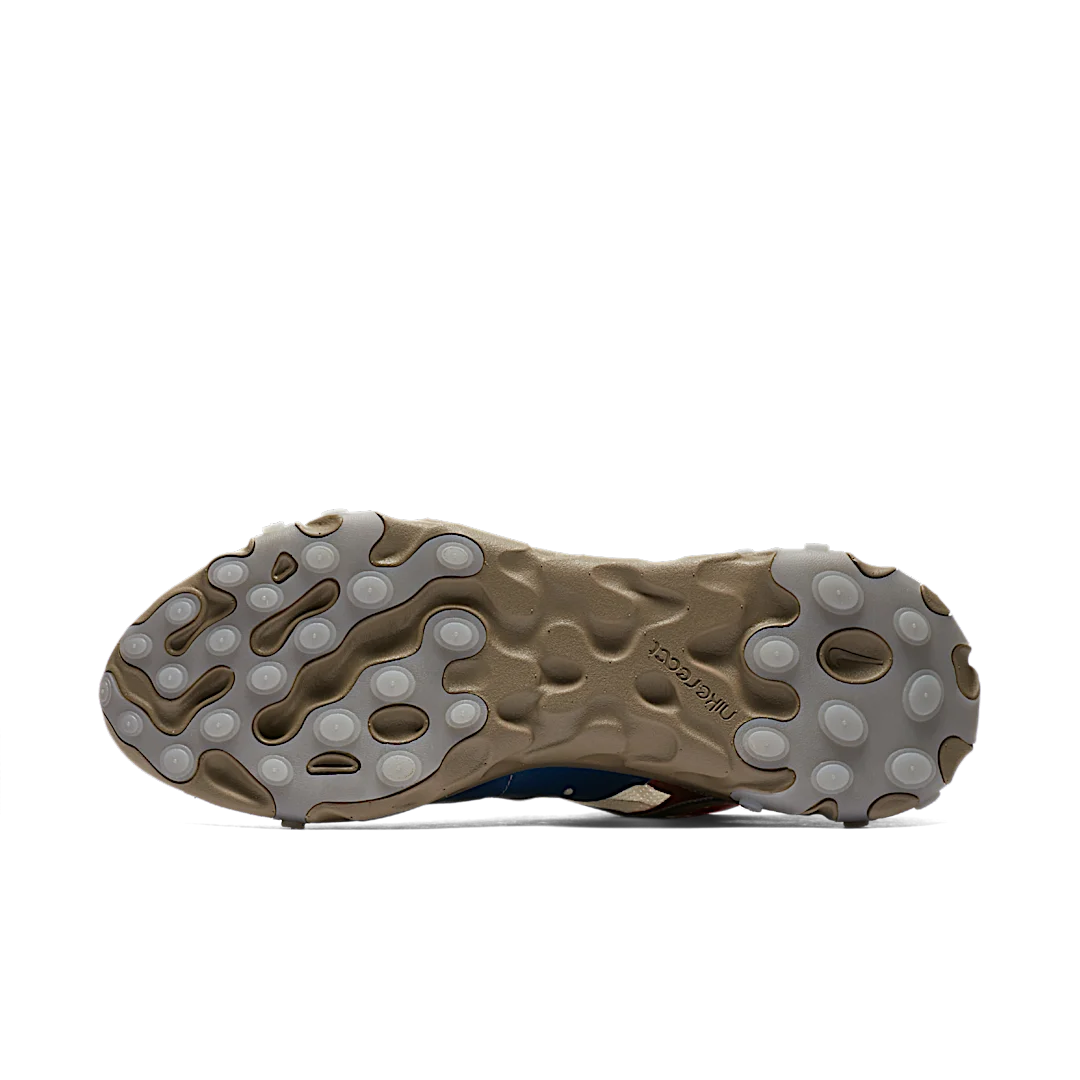 Nike React Element 87 Undercover Light Beige Chalk, Light Biege Chalk/Signal Blue (BQ2718-200)
