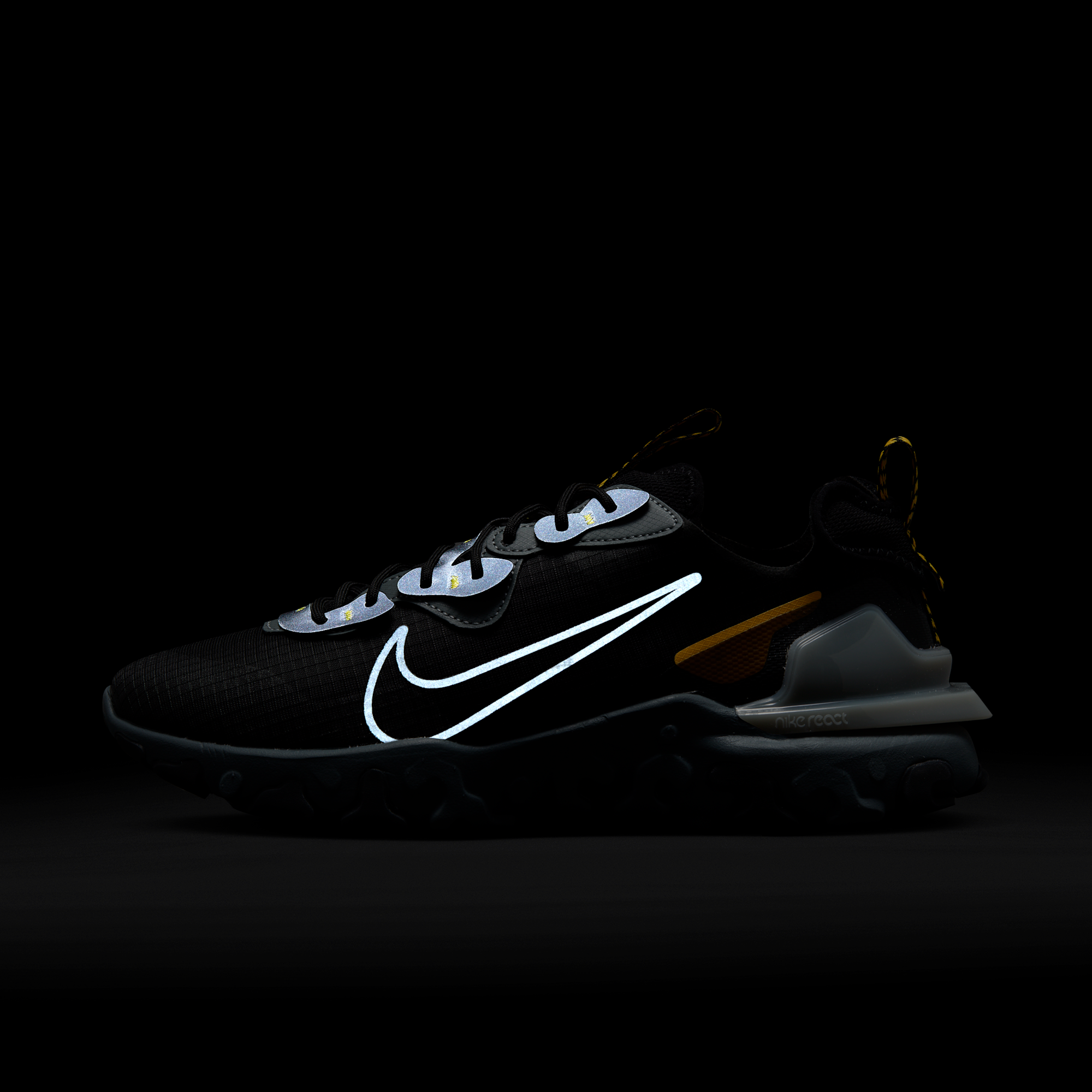 Nike React Vision Black Laser Orange