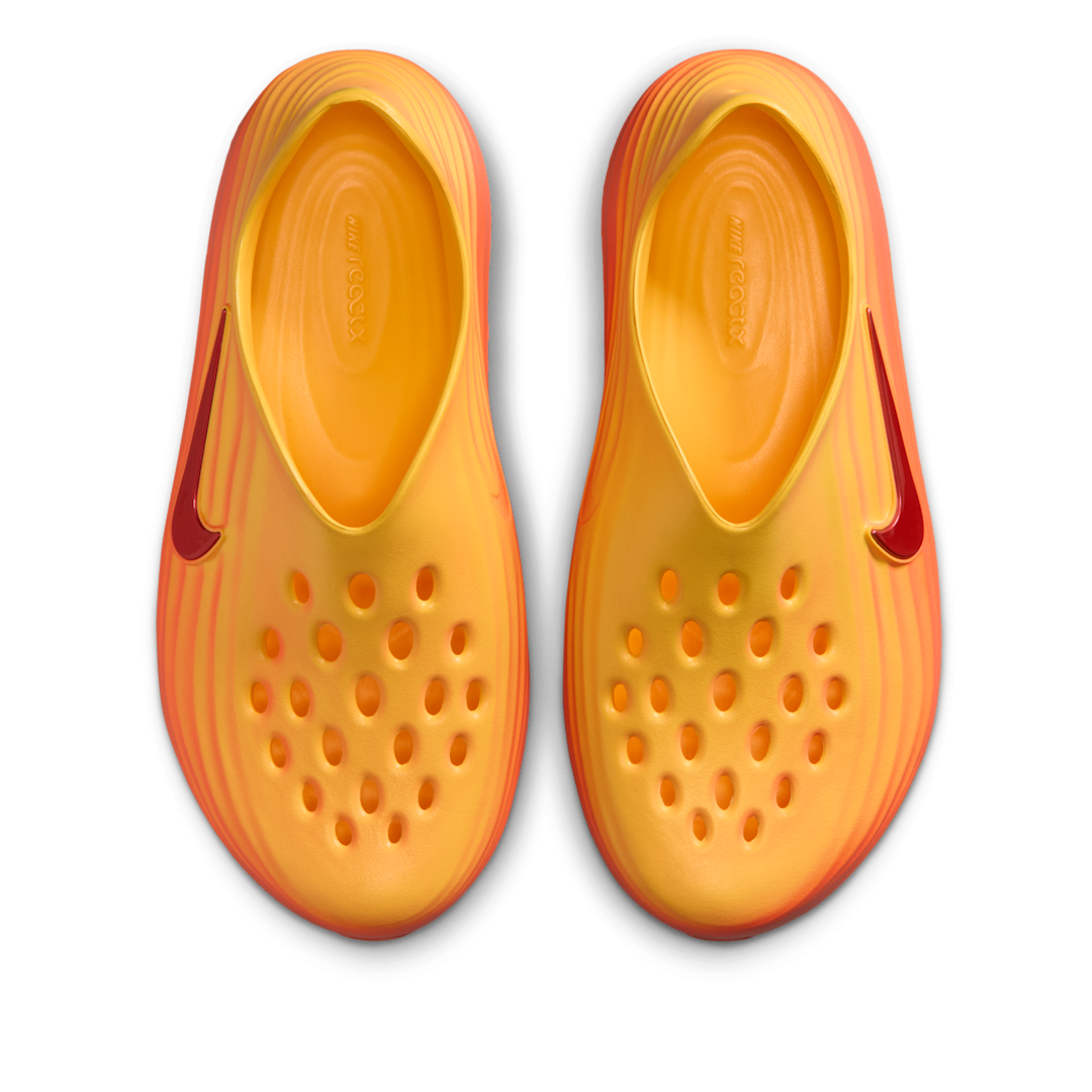 Nike ReactX Rejuven8 Topaz Gold Turf Orange Crimson