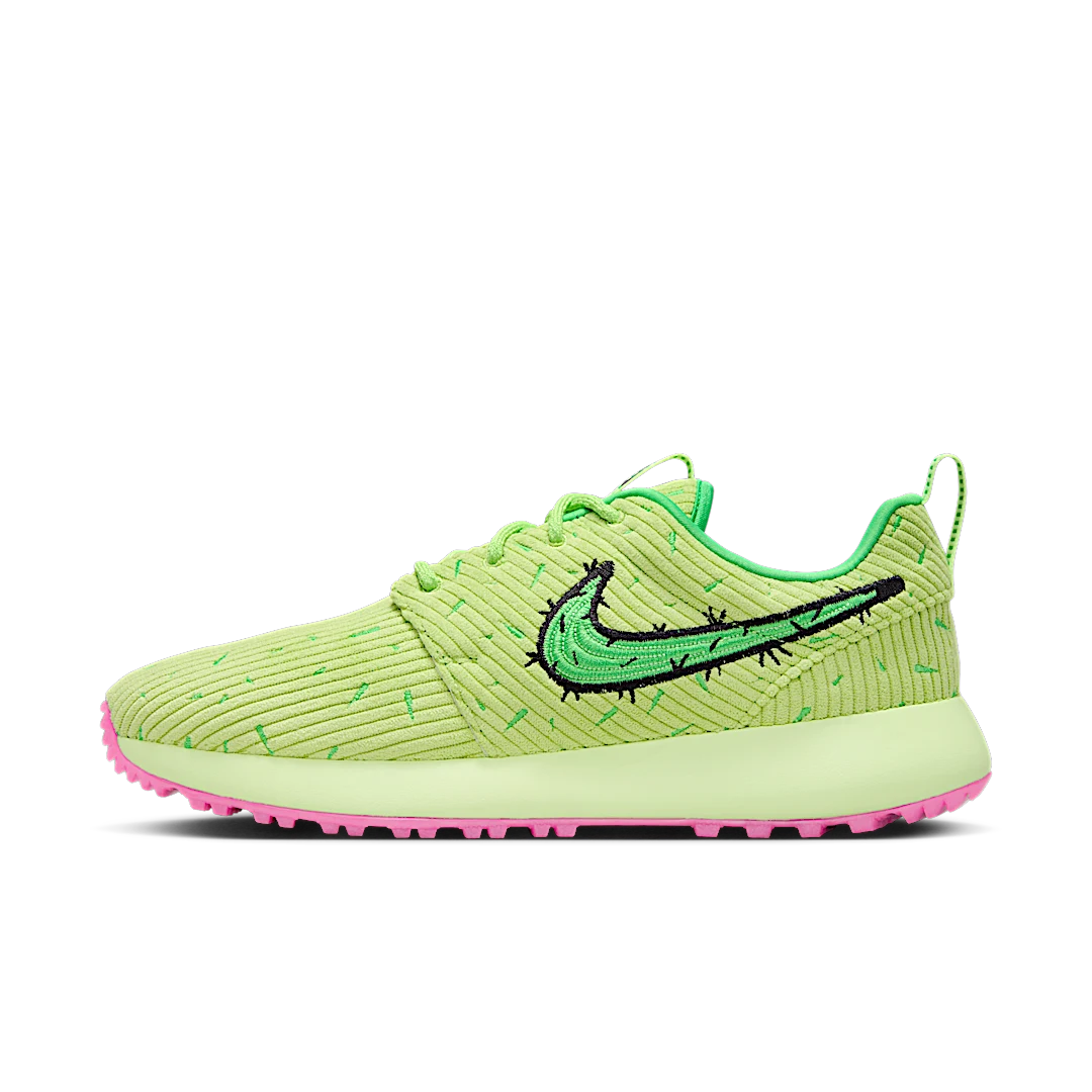 Nike Roshe Golf 2 Waste Management Phoenix Open Prickly Pear, Key Lime/Barley Volt-Active Fuchsia-Light Green Spark (HF1030-300)