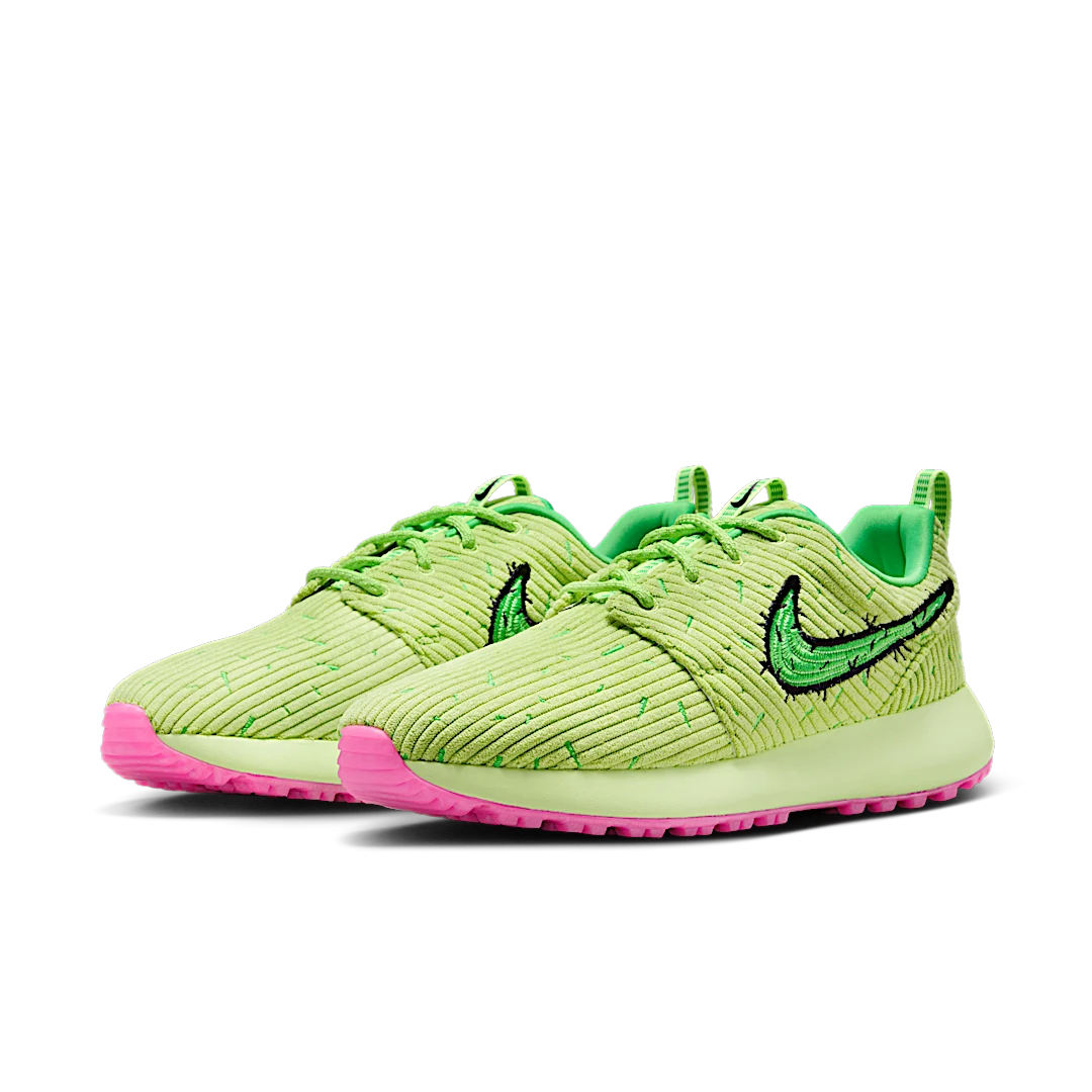 Nike Roshe Golf 2 Waste Management Phoenix Open Prickly Pear, Key Lime/Barley Volt-Active Fuchsia-Light Green Spark (HF1030-300)