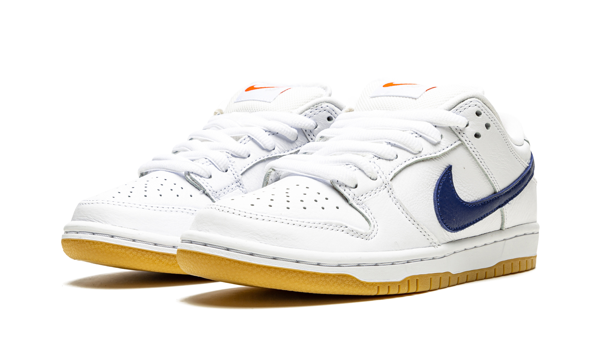 Nike SB Dunk Low Orange Label White Navy