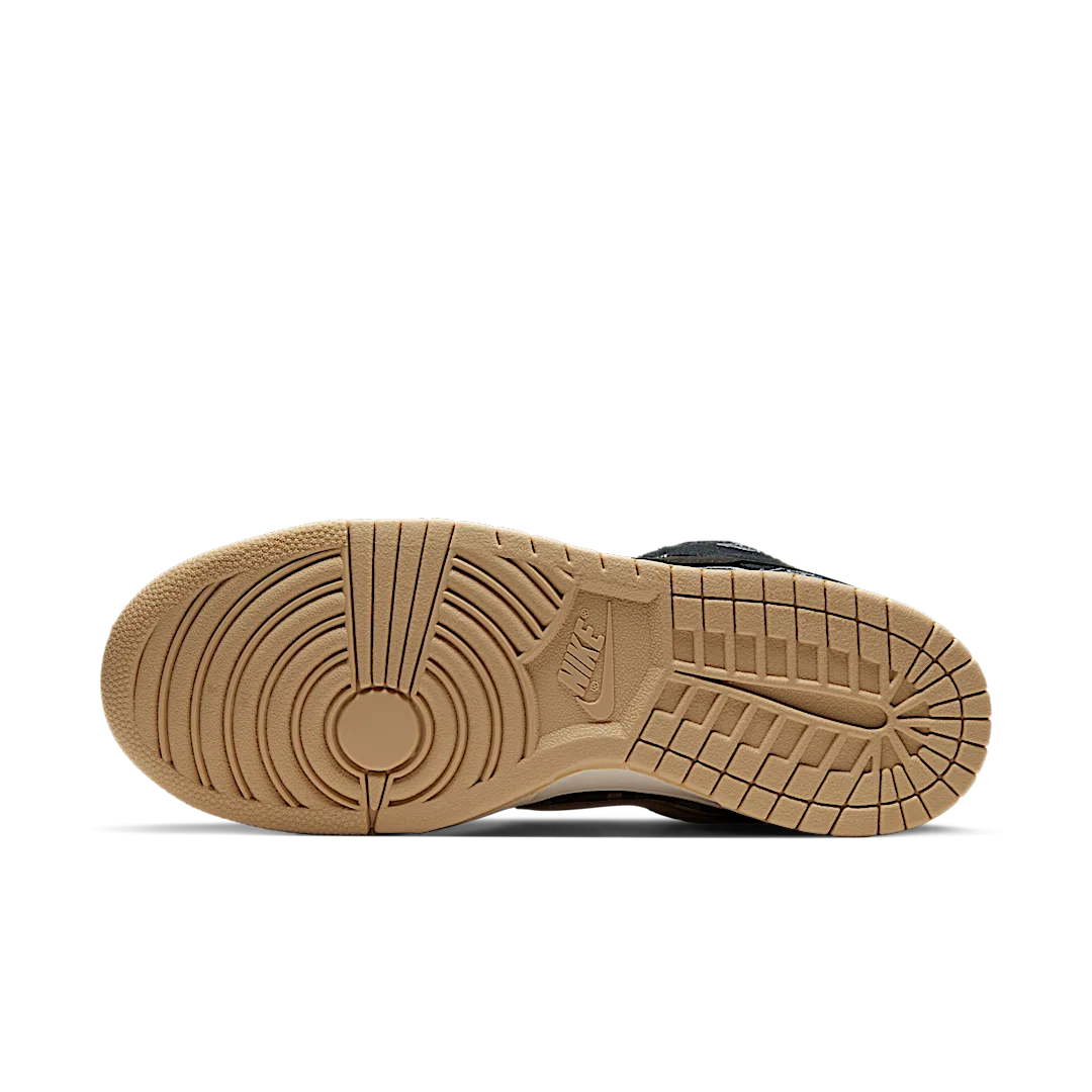 Nike SB Dunk Low Travis Scott, Black/Black-Parachute Beige-Petra Brown (CT5053-001)