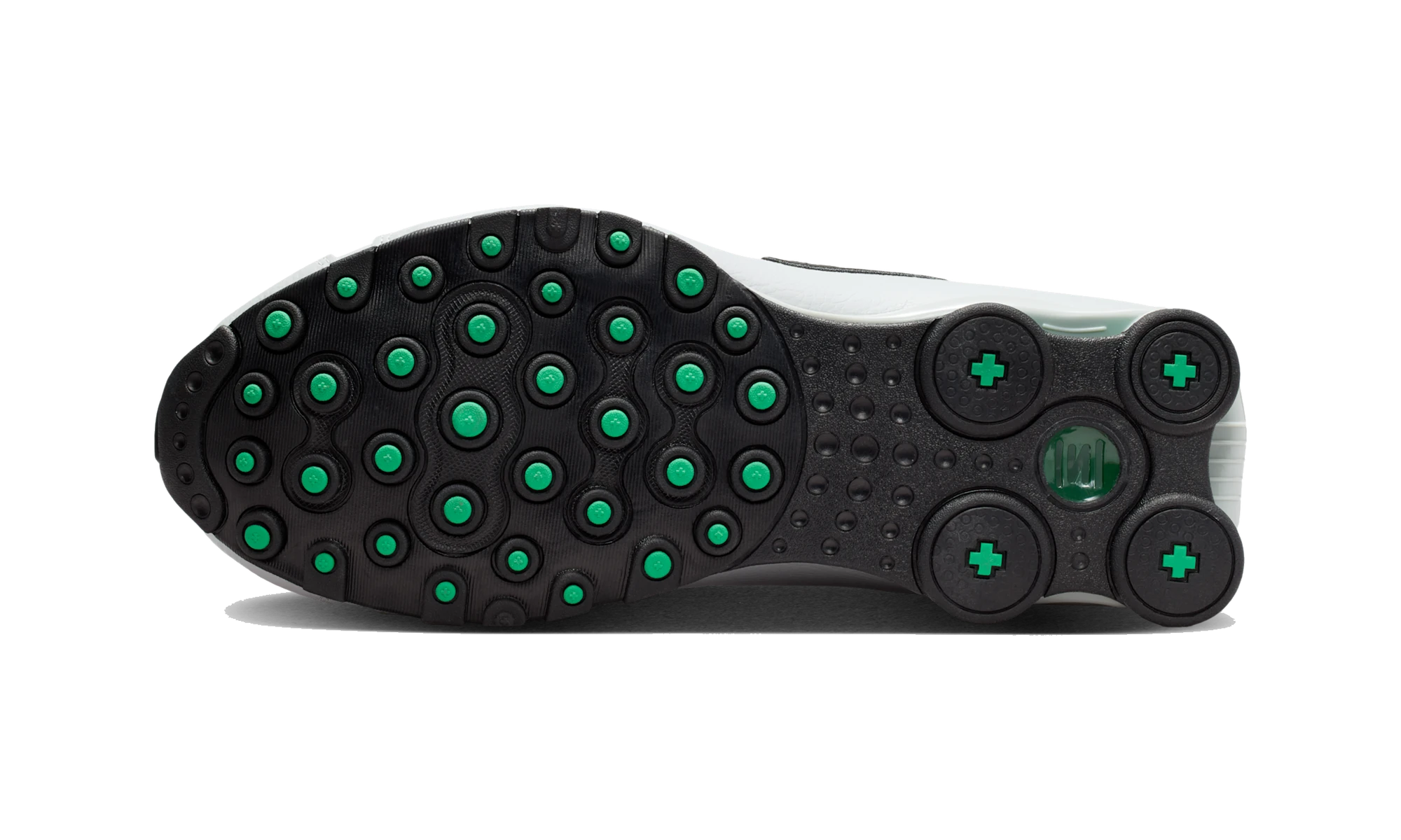 Nike Shox NZ Grey Fog Stadium Green Black