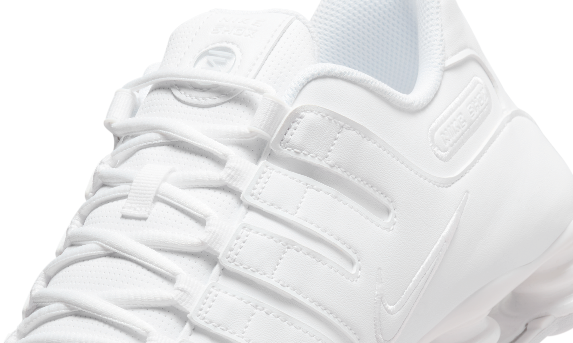 Nike Shox NZ Triple White