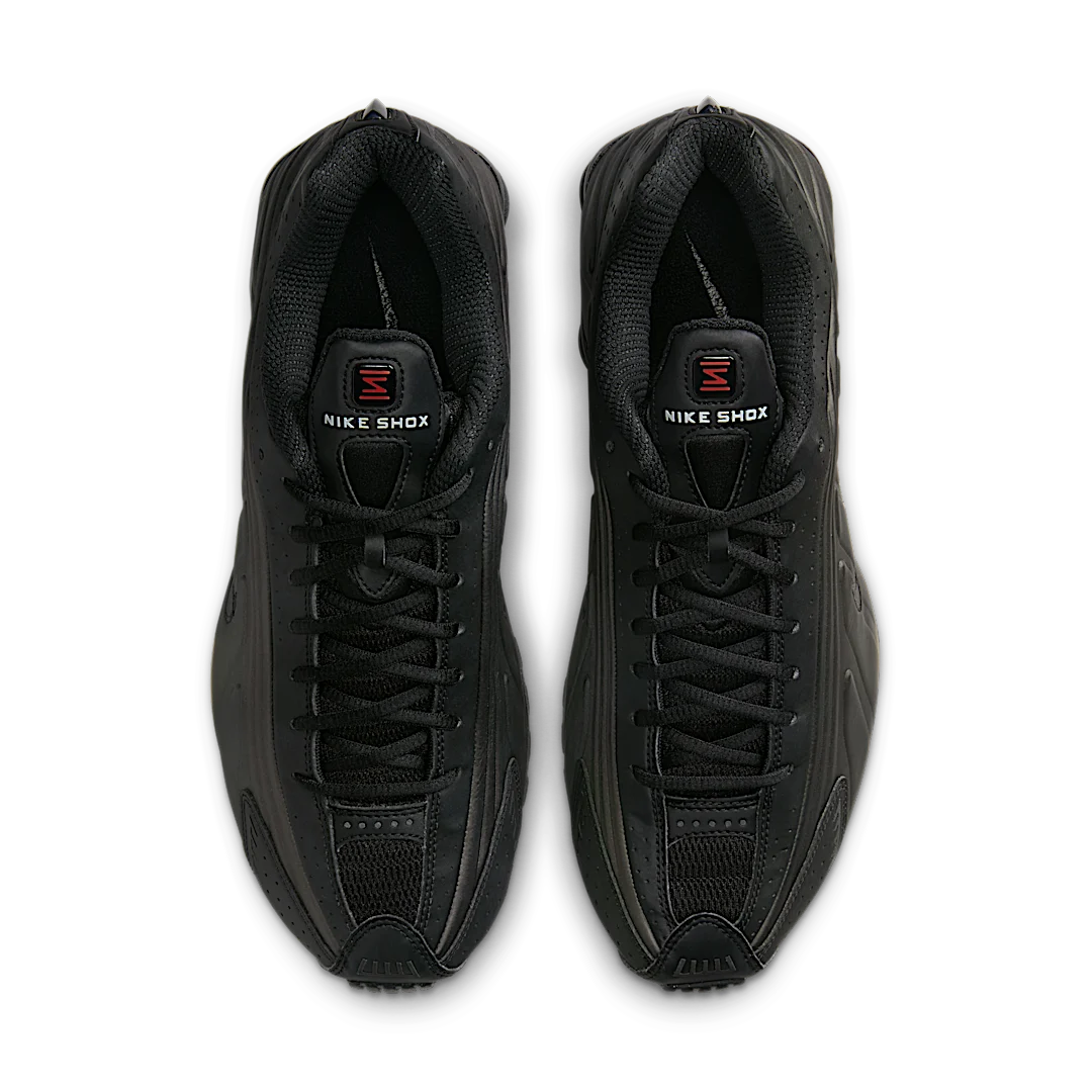Nike Shox R4 Black Bright Crimson, Black/Bright Crimson (HQ1988-001)