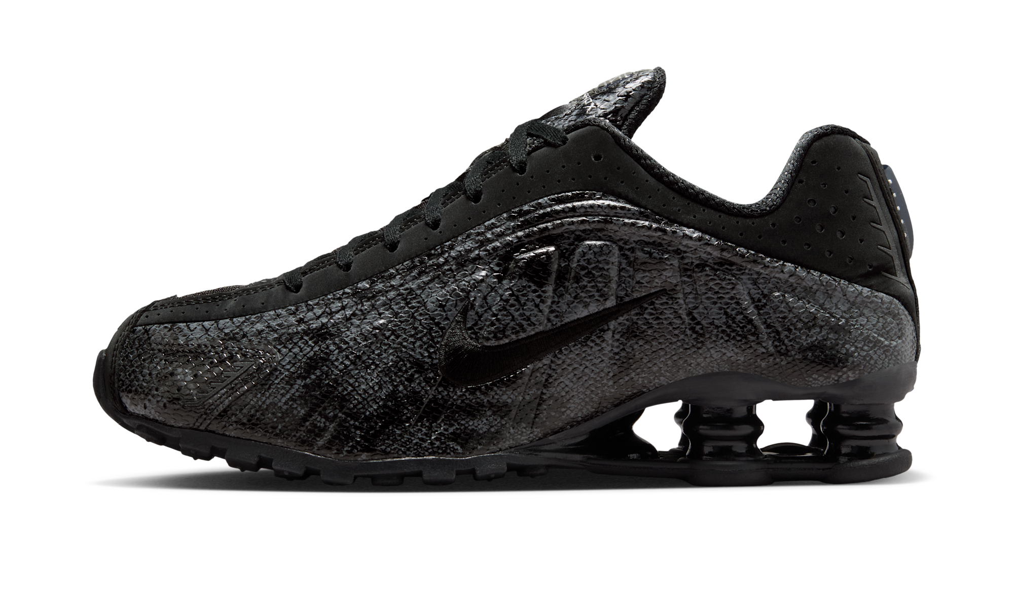 Nike Shox R4 Black Snakeskin
