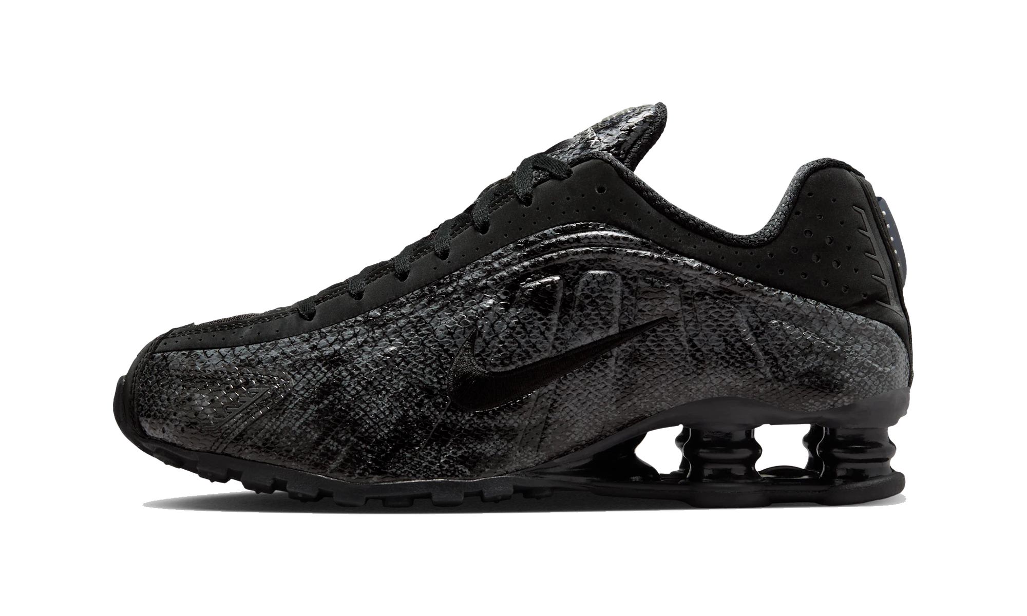 Nike Shox R4 Black Snakeskin