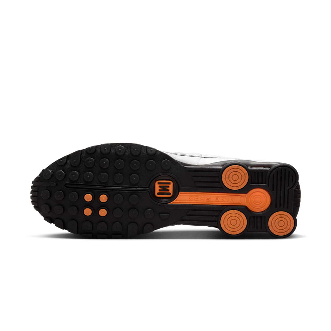 Nike Shox R4 Bright Mandarin, Black/Vast Grey/Bright Mandarin/Metallic Silver (HQ1988-003)