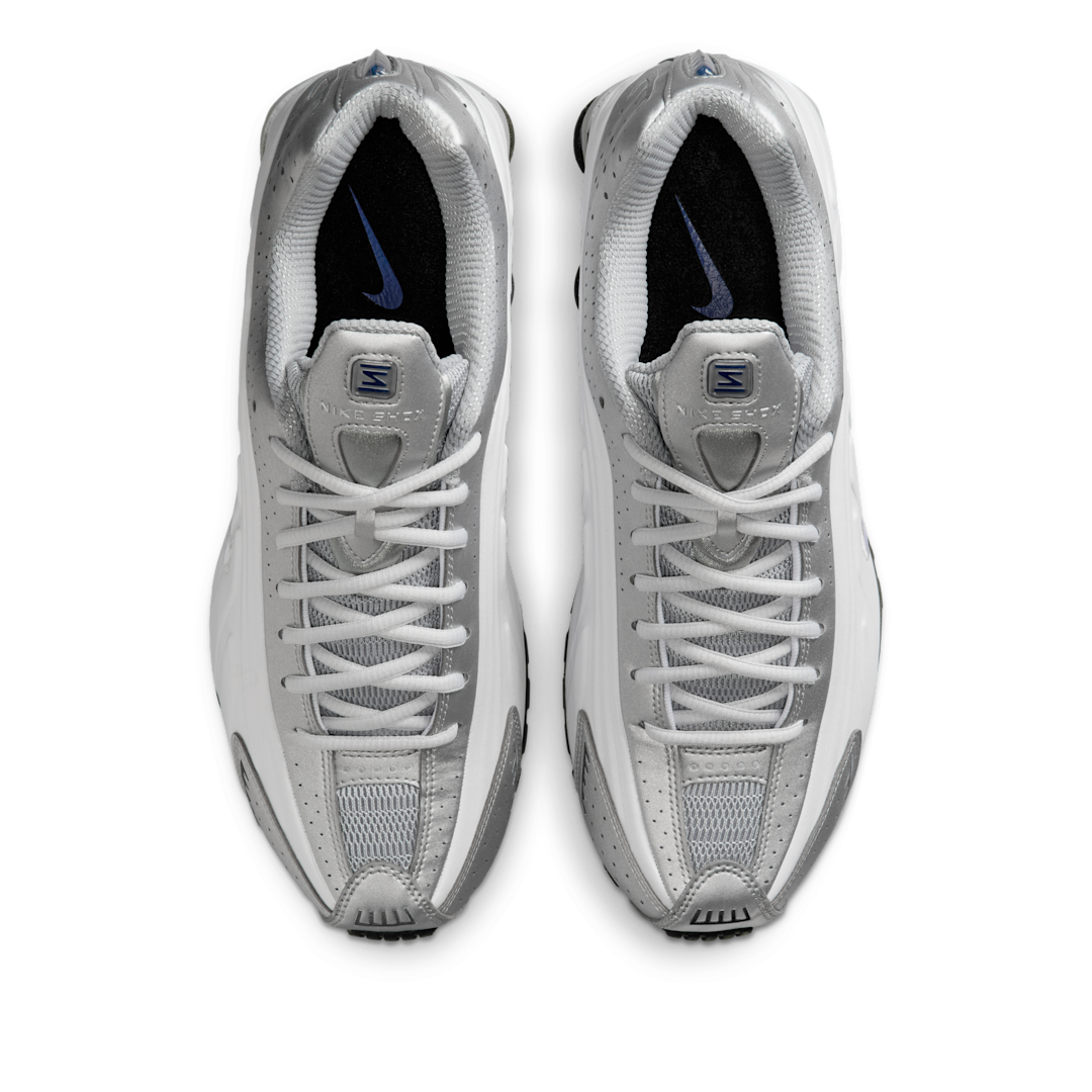 Nike Shox R4 Metallic Silver Deep Royal Blue, White/Metallic Silver/Deep Royal Blue/White (HQ1988-102)