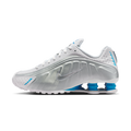 Nike Shox R4 White Blue Hero Silver