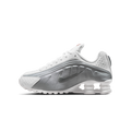 Nike Shox R4 White Bright Crimson Metallic Silver