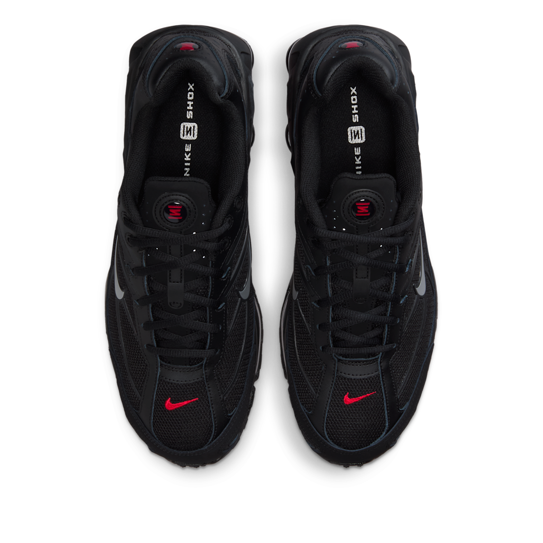 Nike Shox Ride 2 Black University Red, Black/Metallic Medium Ash/University Red/Medium Ash (II7635-001)
